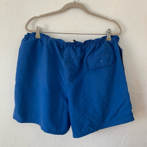 Patagonia Blue Drawstring Swim Trunks Shorts - Large - Picture 5 of 9